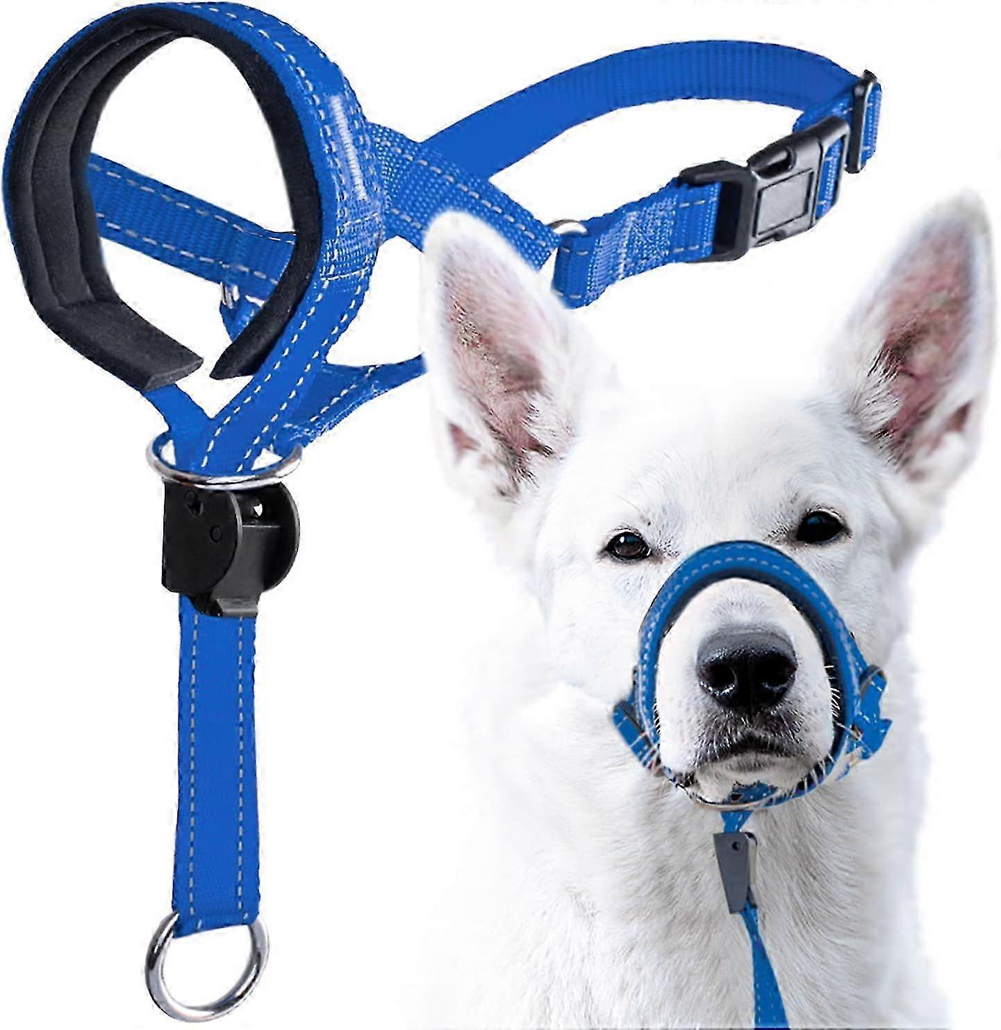 Soft-Padded Dog Head Halter With Secure Fit