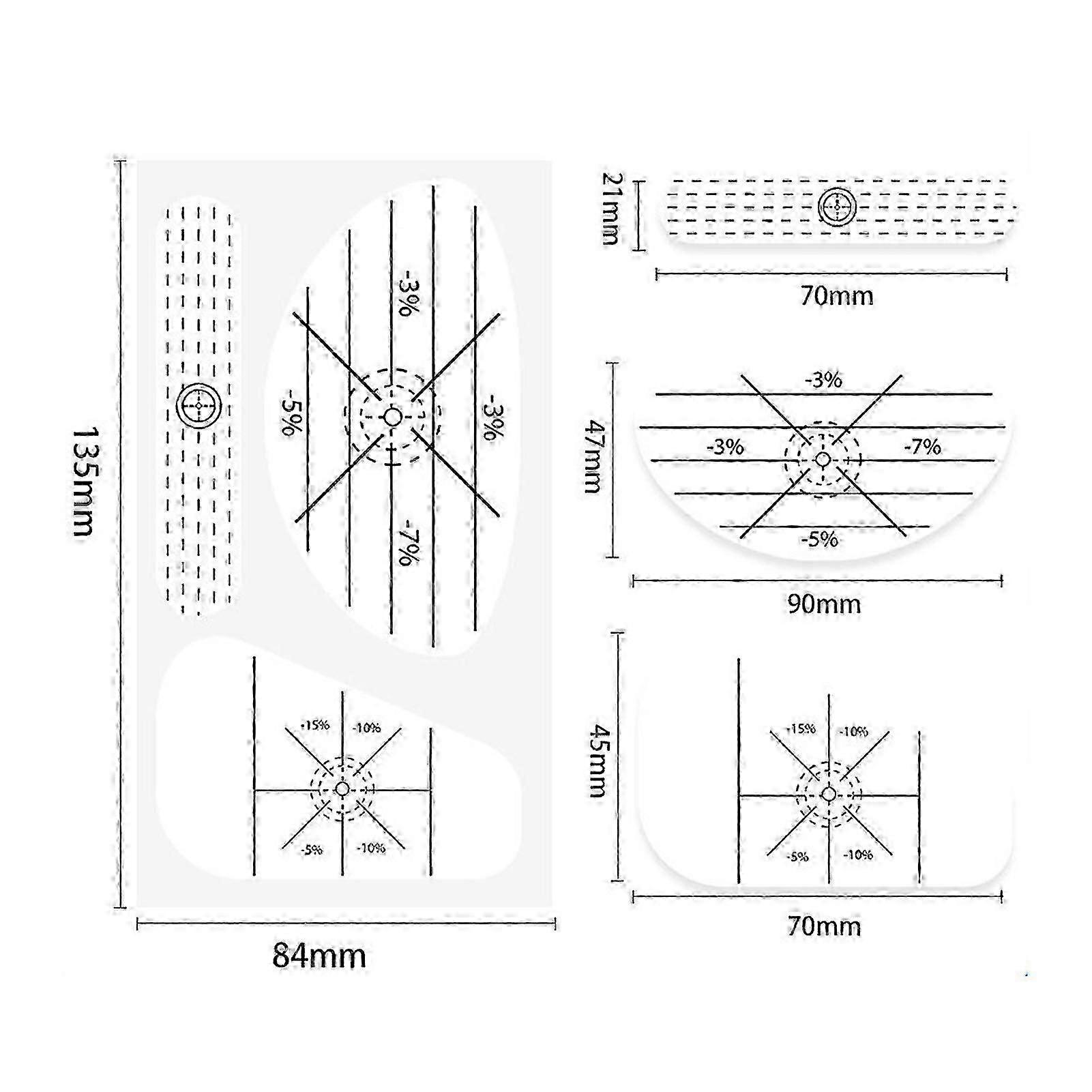 Swing Training Impact Tape 50PCS
