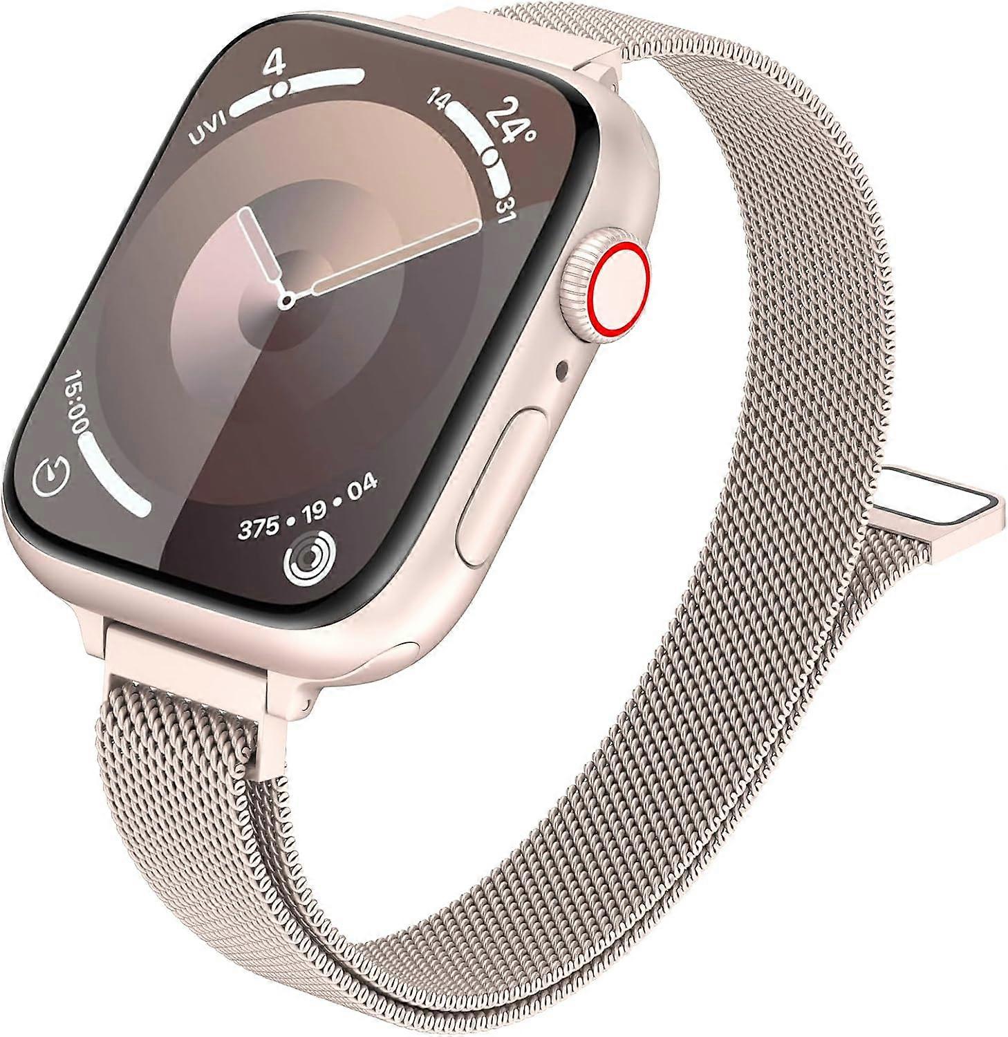 Slim Milanese Magnetic Loop Compatible with Apple Watch Bands