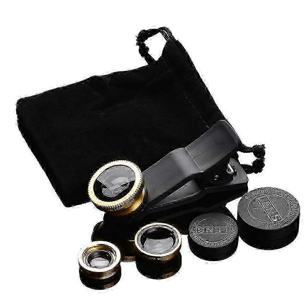 Universal 3-in-1 Smartphone Lens Set