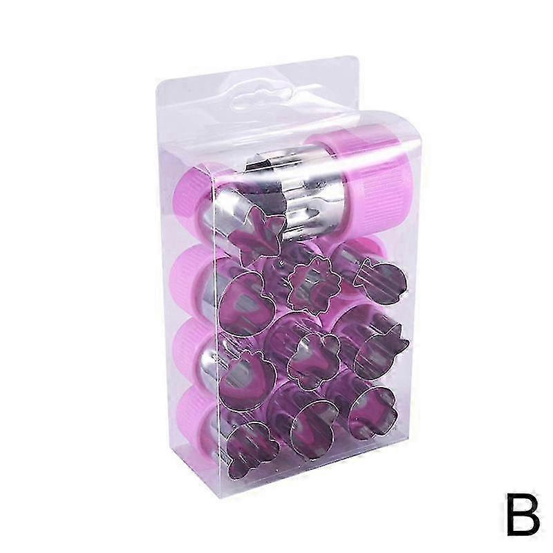 Steel+PP Mini Cutter Set 12 Shapes
