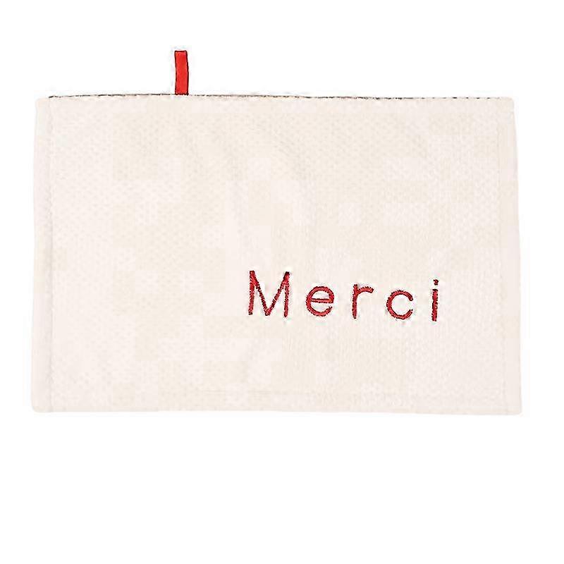 Absorbent Embroidered Hand Towel