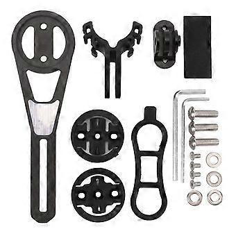 Support d’ordinateur de vélo en fibre de carbone léger pour appareil de sport Combo Support d’ordinateur de vélo Beacket pour Bryton pour Magene pour XOSS Type courtYMQX)