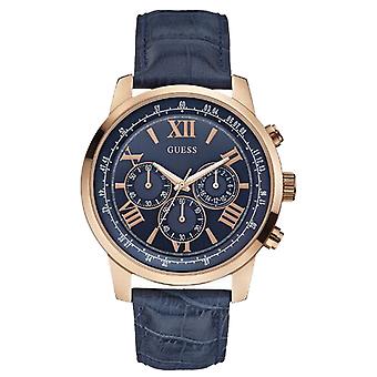 Horizon Women's Analog Quartz Watch with Faux Leather Bracelet W0380G5