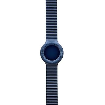 Hip hop horloges grote riem horloge voor Unisex Quartz analoog met siliconen armband HBU0114