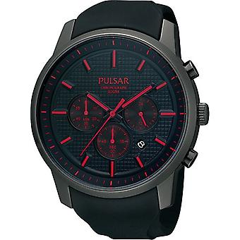 Pulsar Los Angeles Quartz Analog Man Watch with PT3195X1 Rubber Bracelet