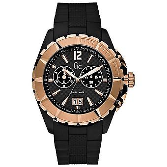 Gc watches varis Men's Analog Quartz Watch with Silicone Bracelet 45005G1