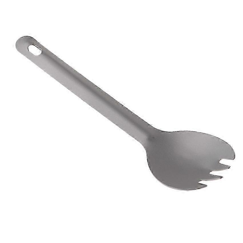 Titanium Outdoor Tableware Spoon Fork Spork with Buckle