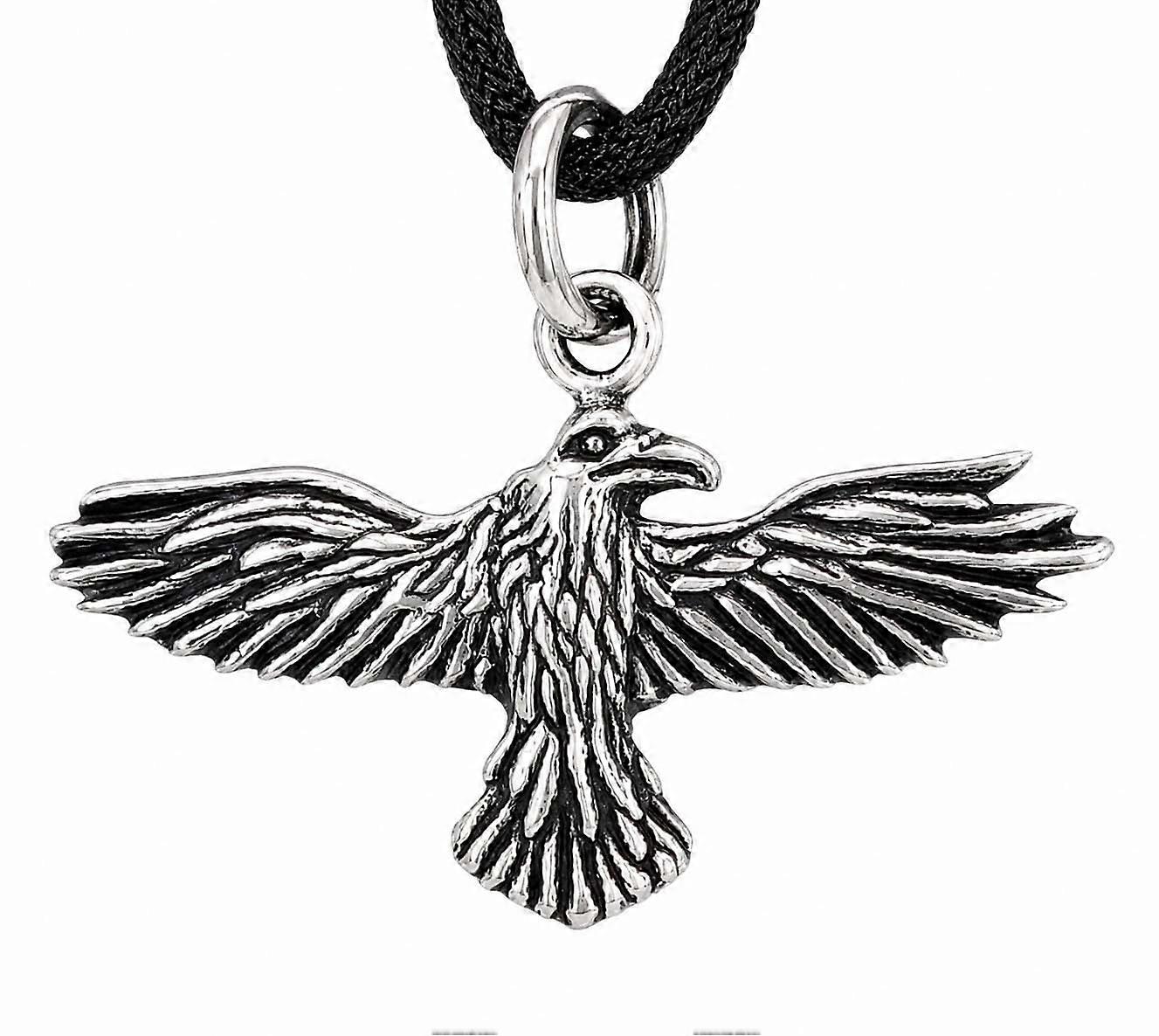 Pendant 28 Raven - Silver