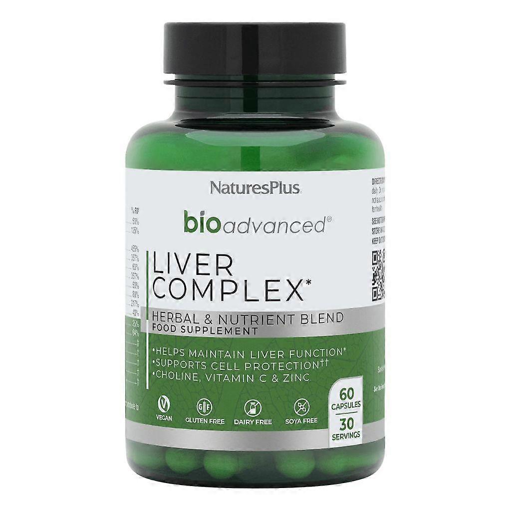 NaturesPlus Bioadvanced Liver Complex Caps 60