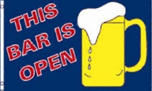THIS BAR IS OPEN FLAG  CC0518