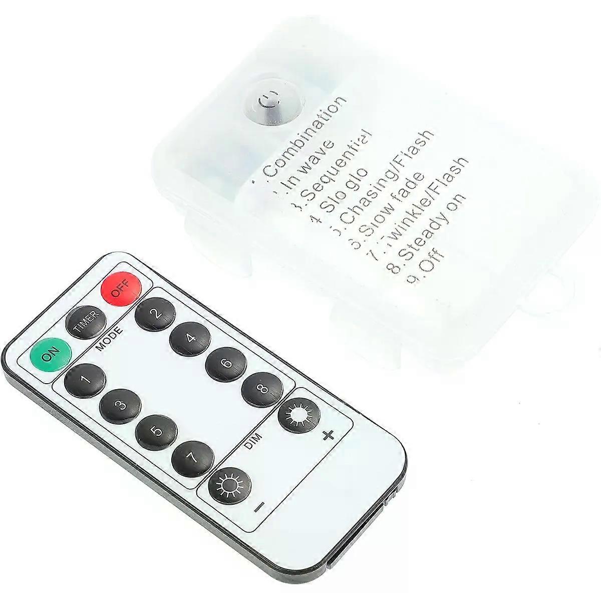 Remote Controlled String Lamp 3 X Battery Box 4.5v Aa