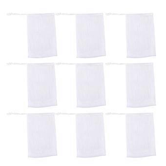 Maker Nets Soap Foaming Net for Bath Cleansing 60Pcs White Nylon Pack