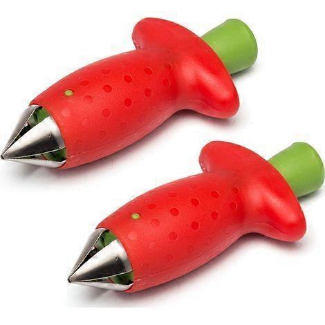 Drill-type kitchen corer. Food processing aid