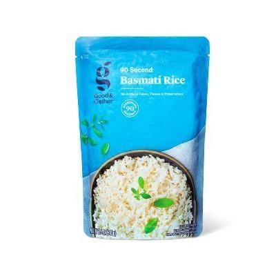 90 Second Basmati Rice Microwavable Pouch - 8.5oz - Good & Gather™
