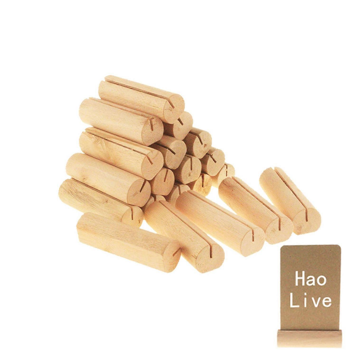 Solid Wood Photo & Name Card Holders