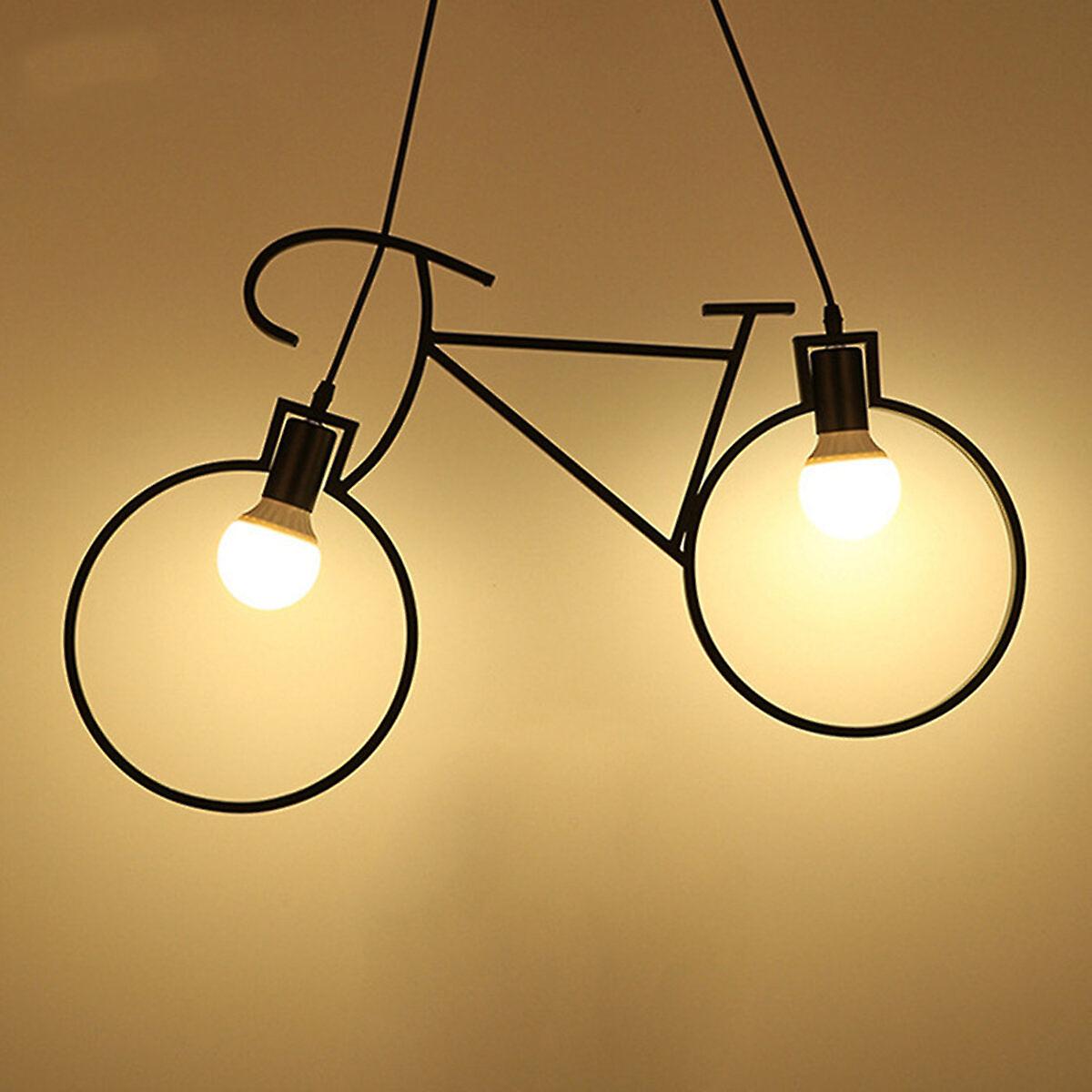 Modern Industrial Iron Bicycle Children Bedroom Decorations - Main Image