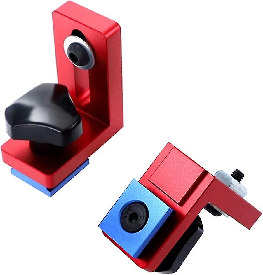 T-slot Attachment Miter Track Stop 30 Type Miter Track Stop Block, Woodworking Track Chute Connector, Locator Supports, For Woodworking Milling Starli