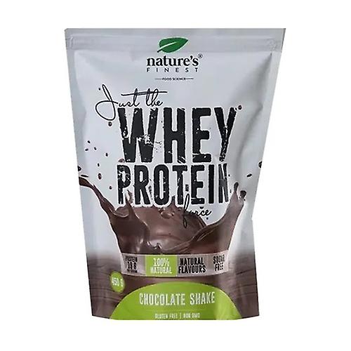 Whey protein chocolate whey shake 450 g of powder (Chocolate)
