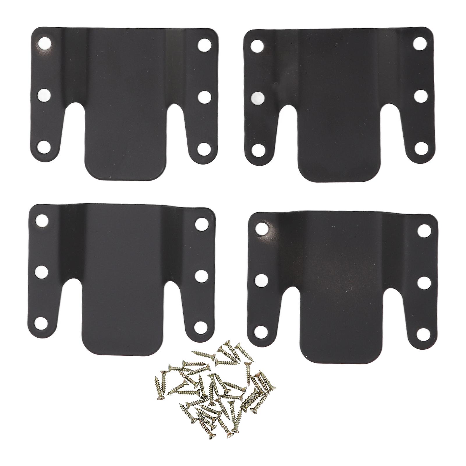4 Sets Sofa Interlocking Universal Iron 0.5CM Aperture Sectional Couch Bracket for Home Dormitory