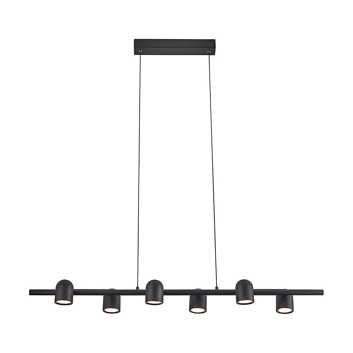 Ios Linear Pendant, 6 x GU10, Black