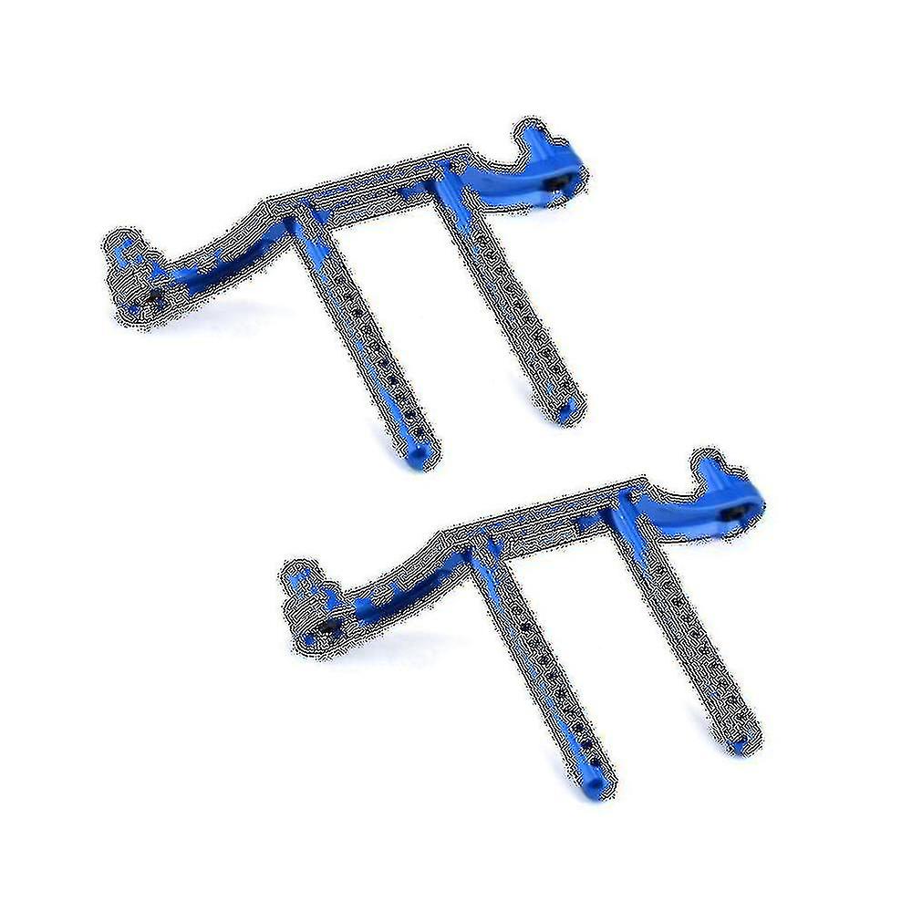2pcs Metal Rc Car Front And Rear Body Post Mounts Shell Column For 1/8 Rc Car Upgrade Parts,blue