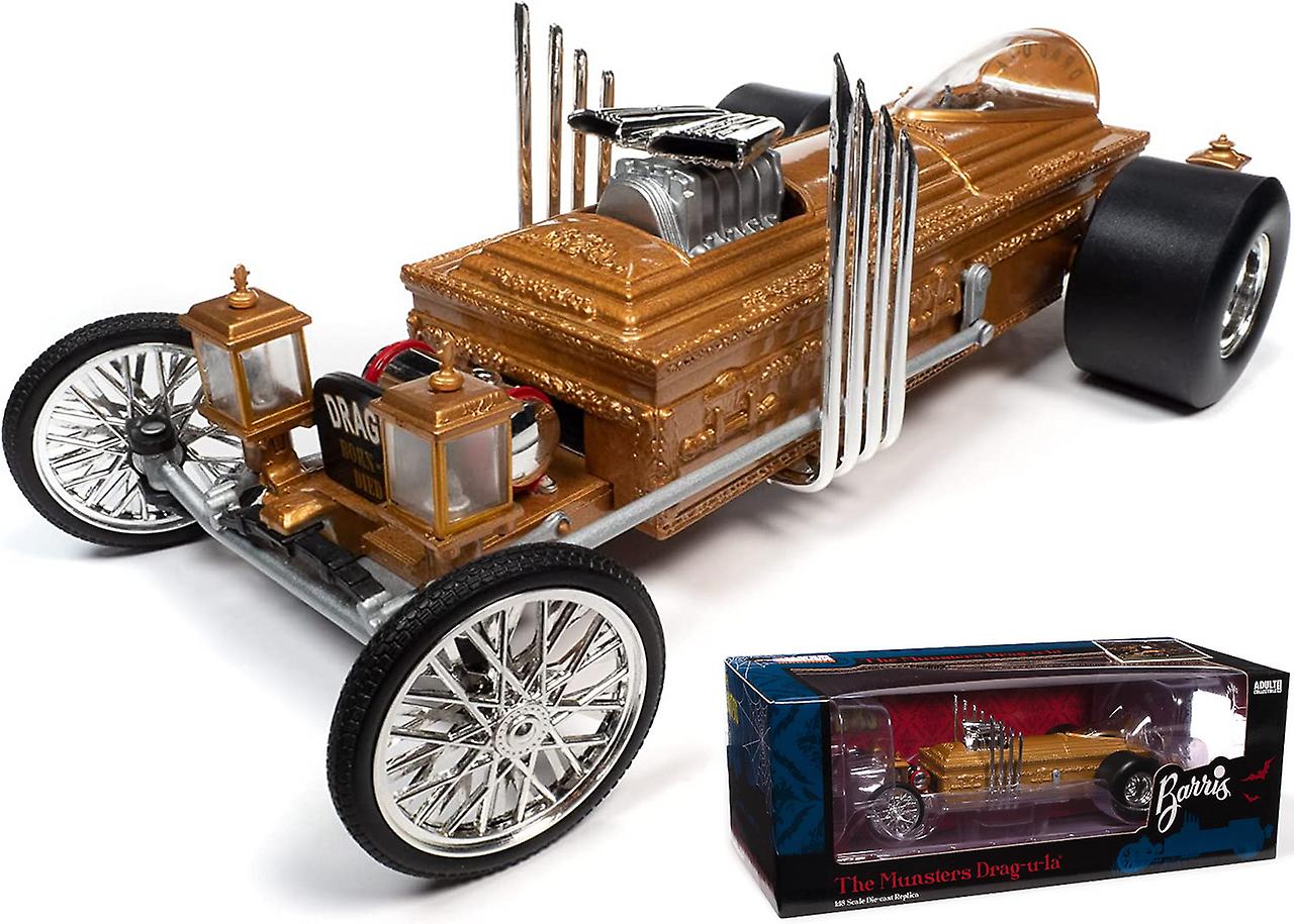 George Barris The Munsters Dragula 1:18 Scale Autoworld AWSS137