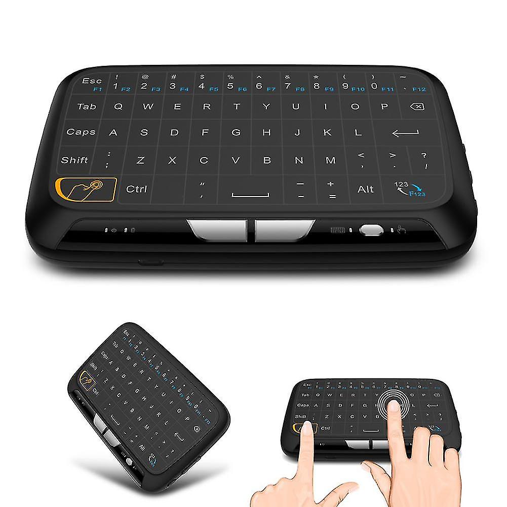 H18 2.4ghz Clavier Bluetooth sans fil Mini Air Mouse Touch Keyboard pour Pc Ordinateur portable Remplacement Clavier Clavier sans fil