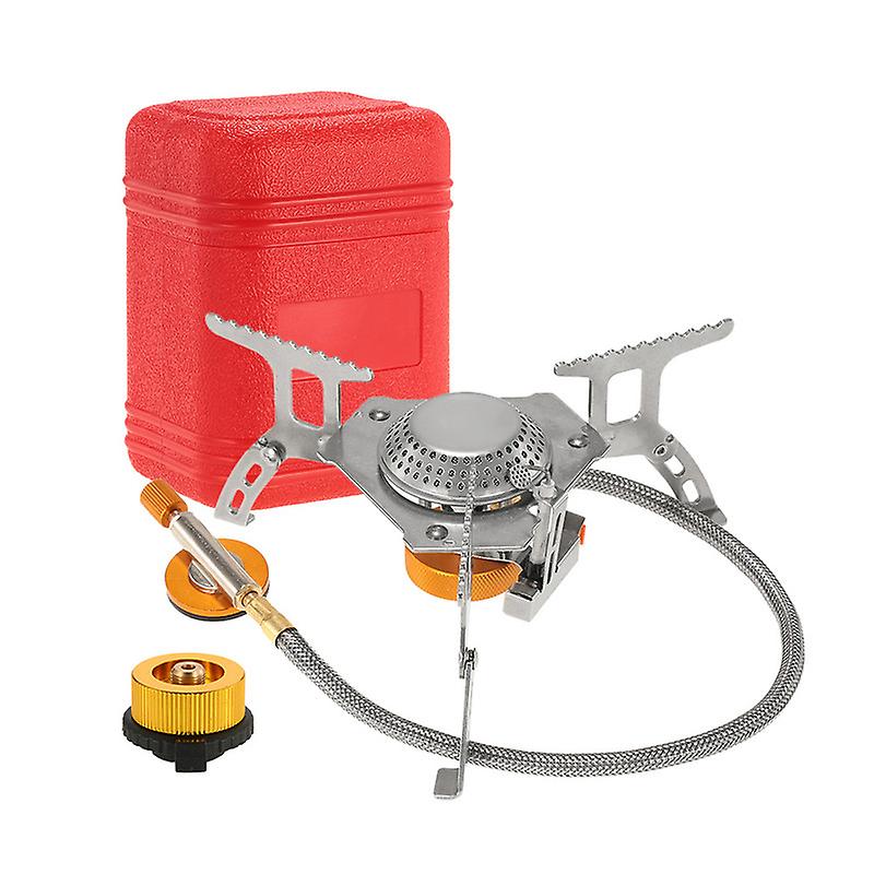3000w Camping Gas Stove Outdoor Portable Foldable Split Burner