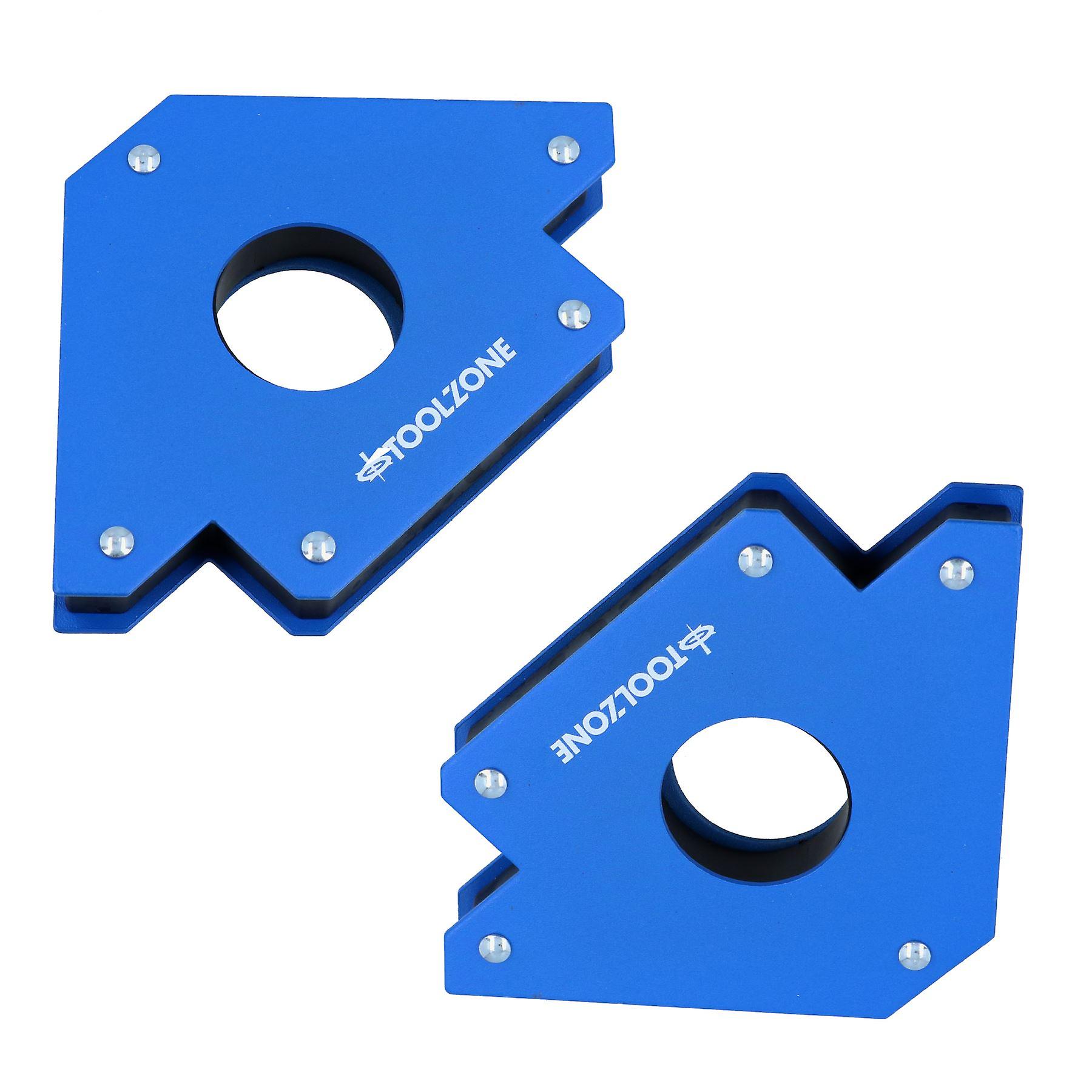 75lb Large Welding Welder Magnet Magnetic Holder Support 45 90 135 Angle 2pc