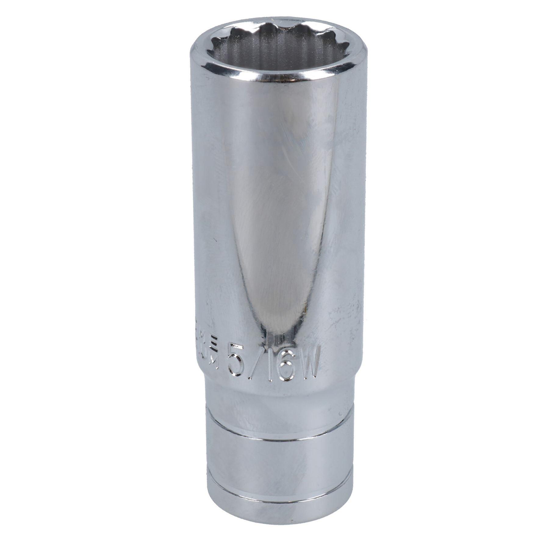 5/16 WW BSW BSF 3/8in Drive Double Deep Whitworth 12 Sided Bi-Hex Sockets