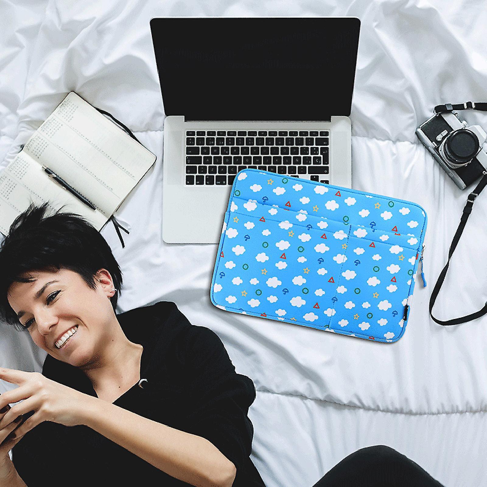 Portable Laptop Sleeve For Case Anti-slip Notebook Liner Bag Phone Mouse Holder