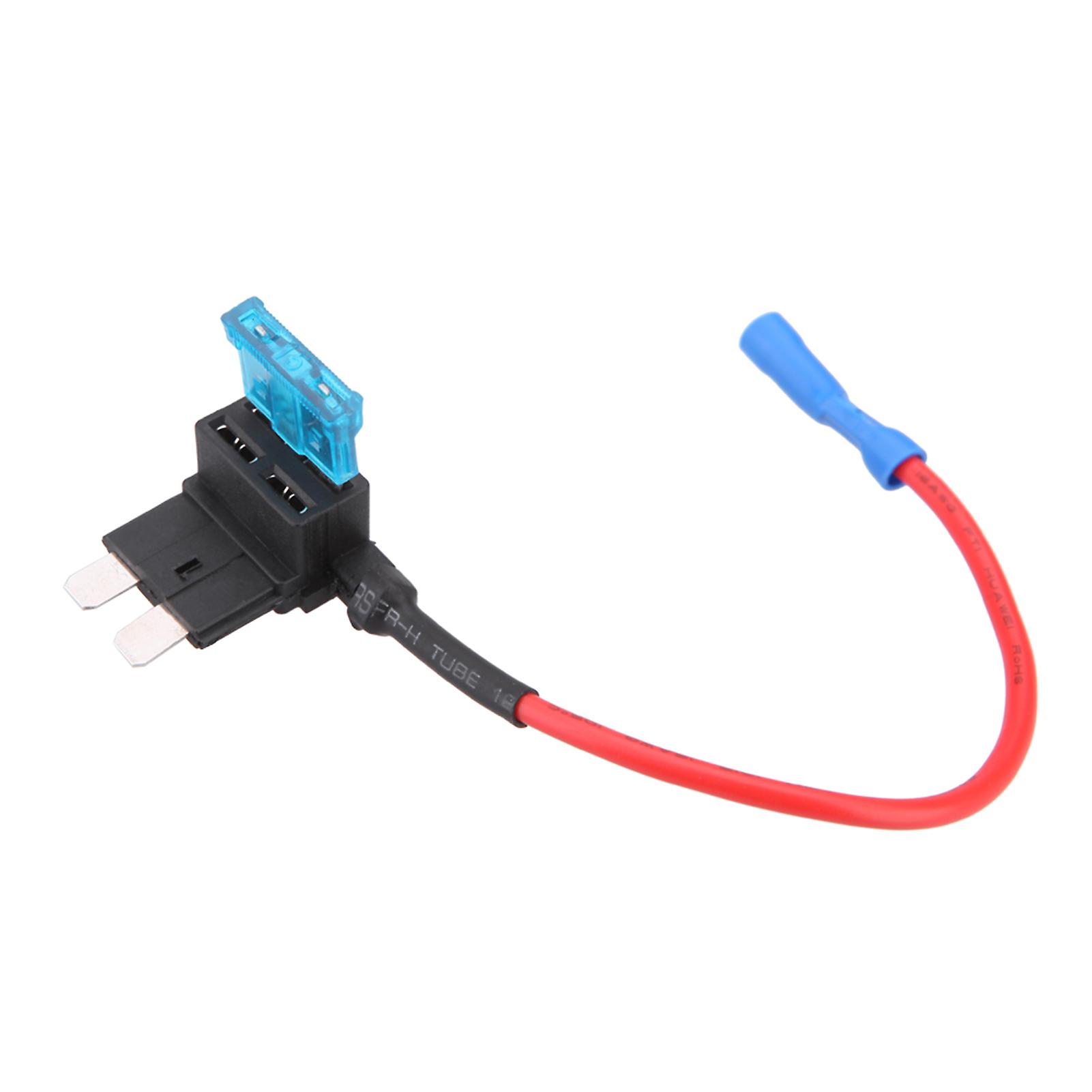 A Circuit Fuse Tap Piggy-back Standard Blade Fuse Holder Ato Atc 12v
