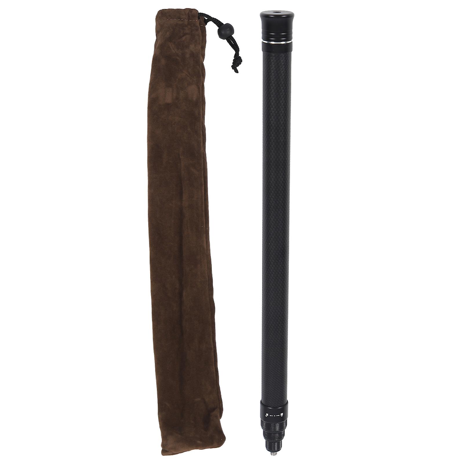 1.5m/4.9ft Extendable Carbon Fiber Selfie Stick Portable Handheld Selfie Stick for Cameras, Stabilizers, Tripods and Monopods