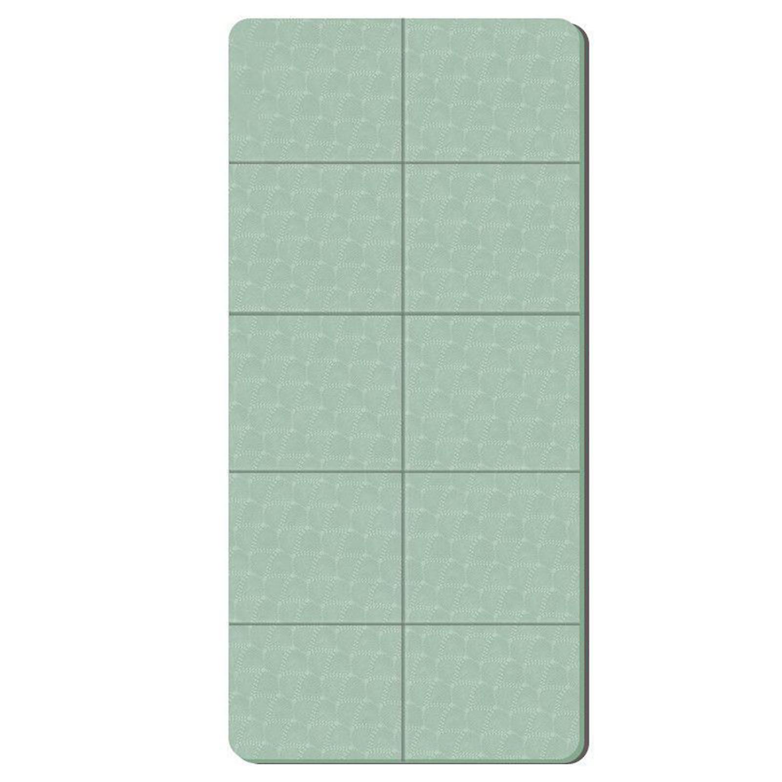TPE Foldable Home Gym Yoga Mat Shock Absorption Rebound Yoga Mat for Tiles Cement and Even Grass