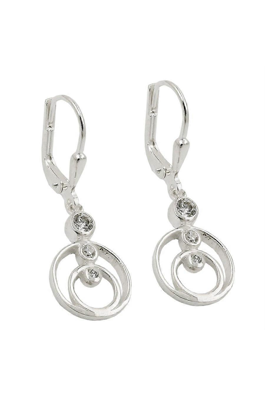 Leverback Earrings Zirconia Silver 925 - Gl93723