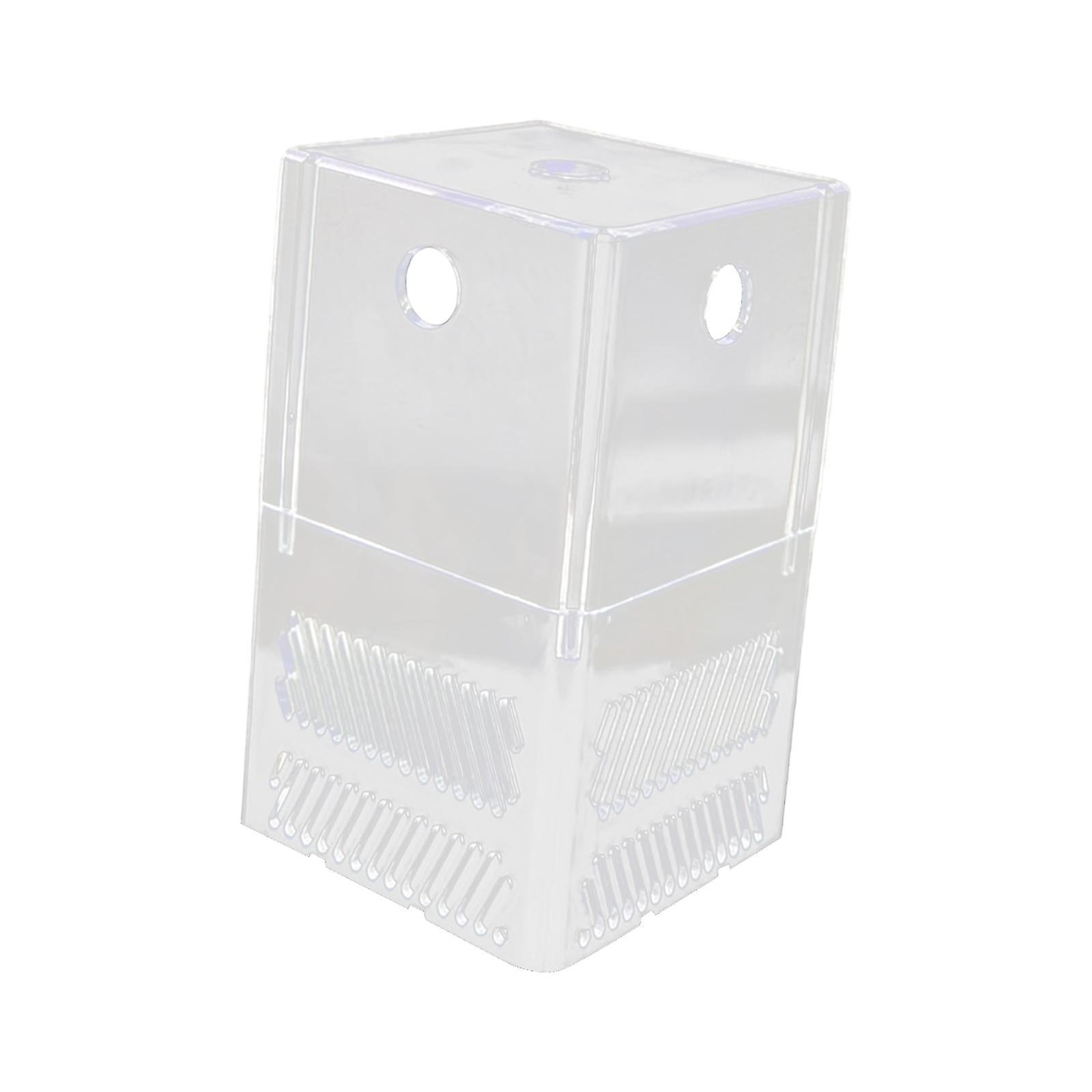 Aquarium Tank Filter Acrylic Sand Barrier Board Internal Filter Overflow Box Corner Baffle for Fish Tank Decor Landscapes