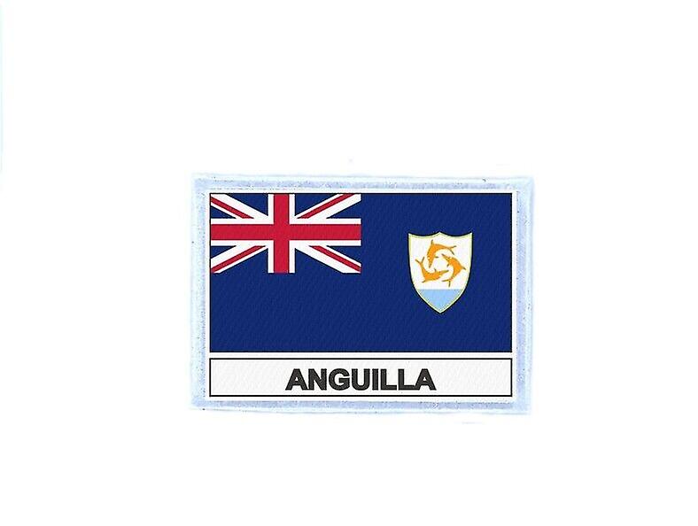 Ecusson patch badge prints flag AI Anguilla