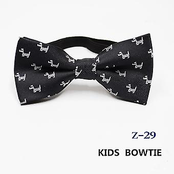 53 Color Children's Bow Tie Fashion Jacquard Children's Ties Necktie Child Child Children Classic Animal Striped Butterfly Elastic Cord BowTie