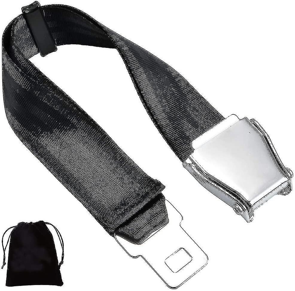 Extensor de cinto para aeronaves com certificação E4, ajustável de 15,2 cm a 81,3