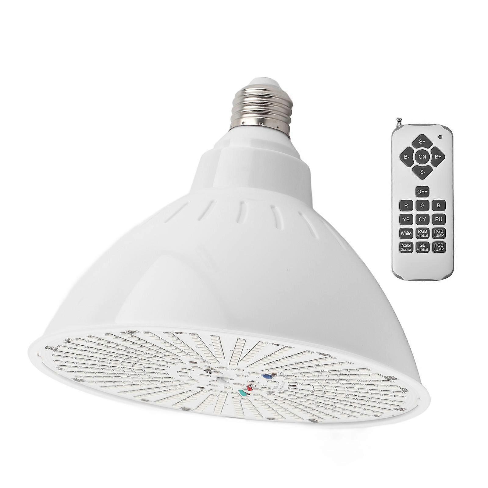 12V 40W LED Pool Light E26 RGB Color Changing Pool Light Bulb with Remote Control