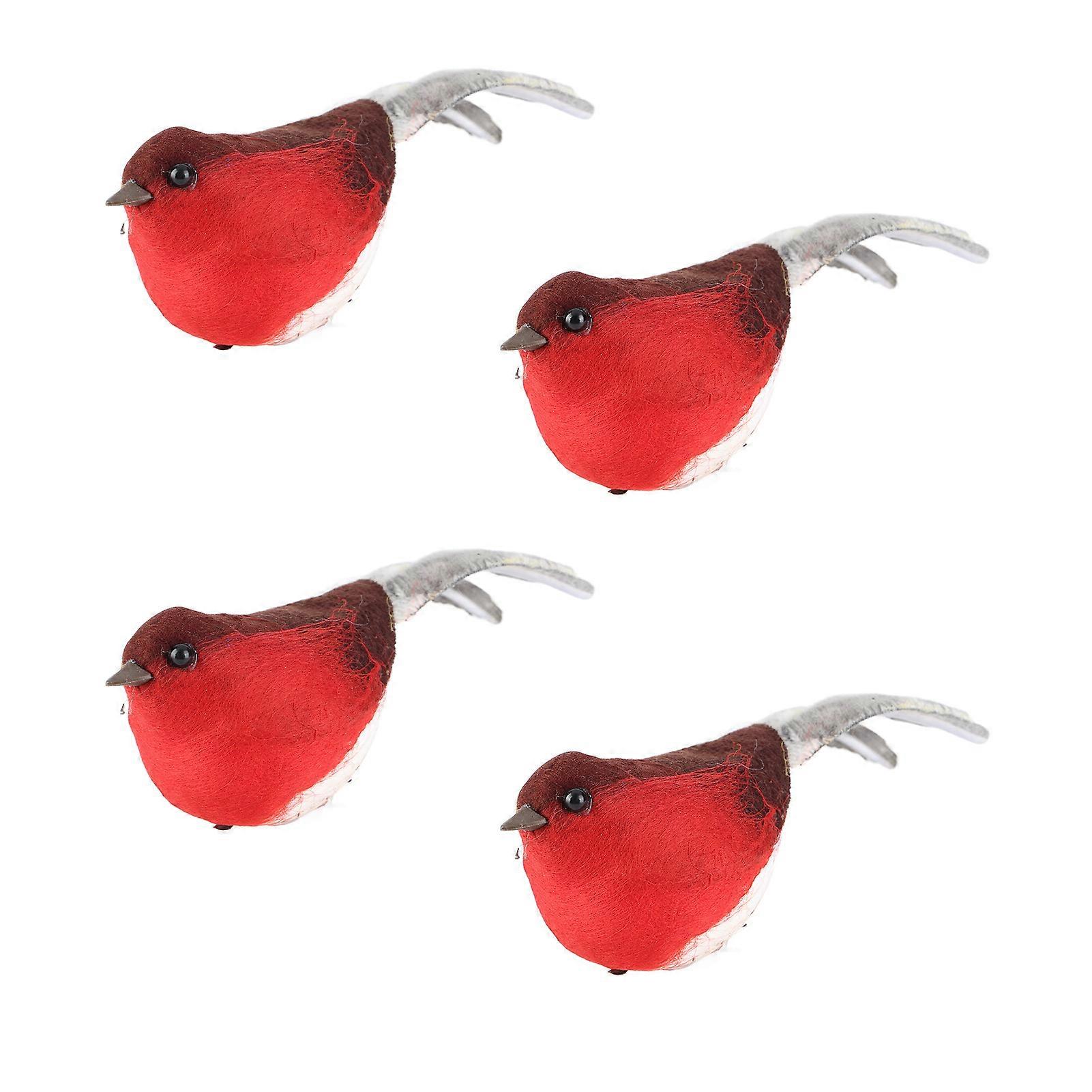 Artificial Simulation Foam Birds For Christmas