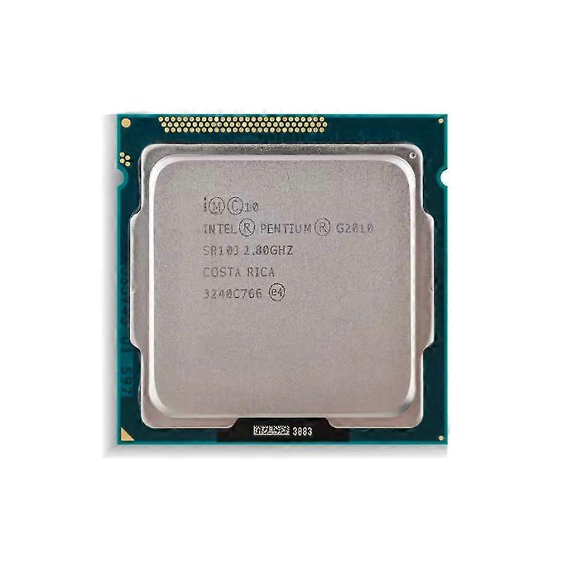 Celeron G2010 CPU - Socket LGA 1155 2 Cores 2 Threads 2.8GHz 2MB L3 Cache 55W.