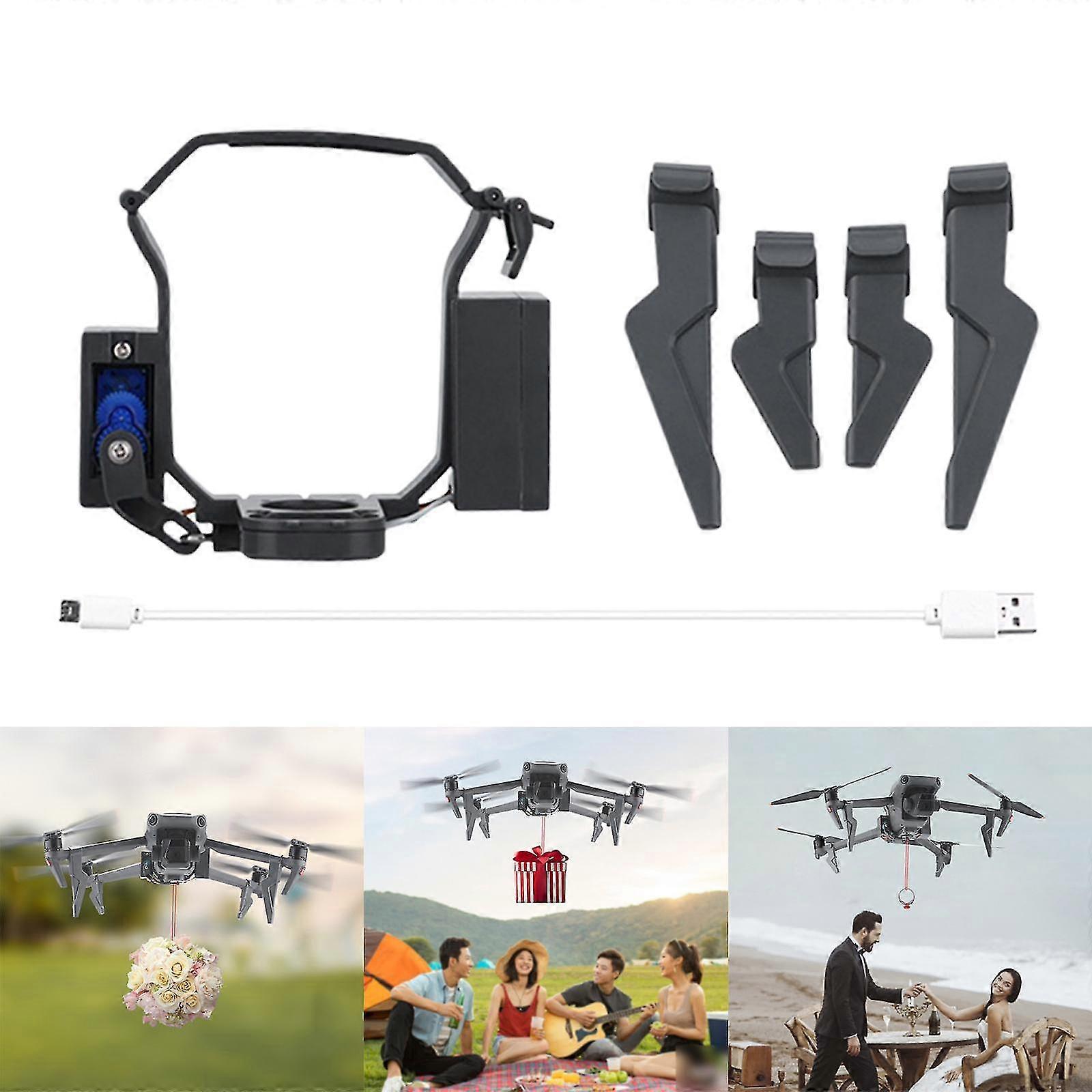 hg Remote Thrower Remote Control Drop Device For Mavic 3 Fishing Bait Search & Help Tool