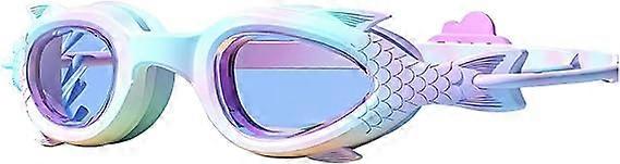 Simglasögon Mermaid Simglasögon med UV-skydd och imskydd för barn Pojkar Flickor Ålder 3-16, Lila