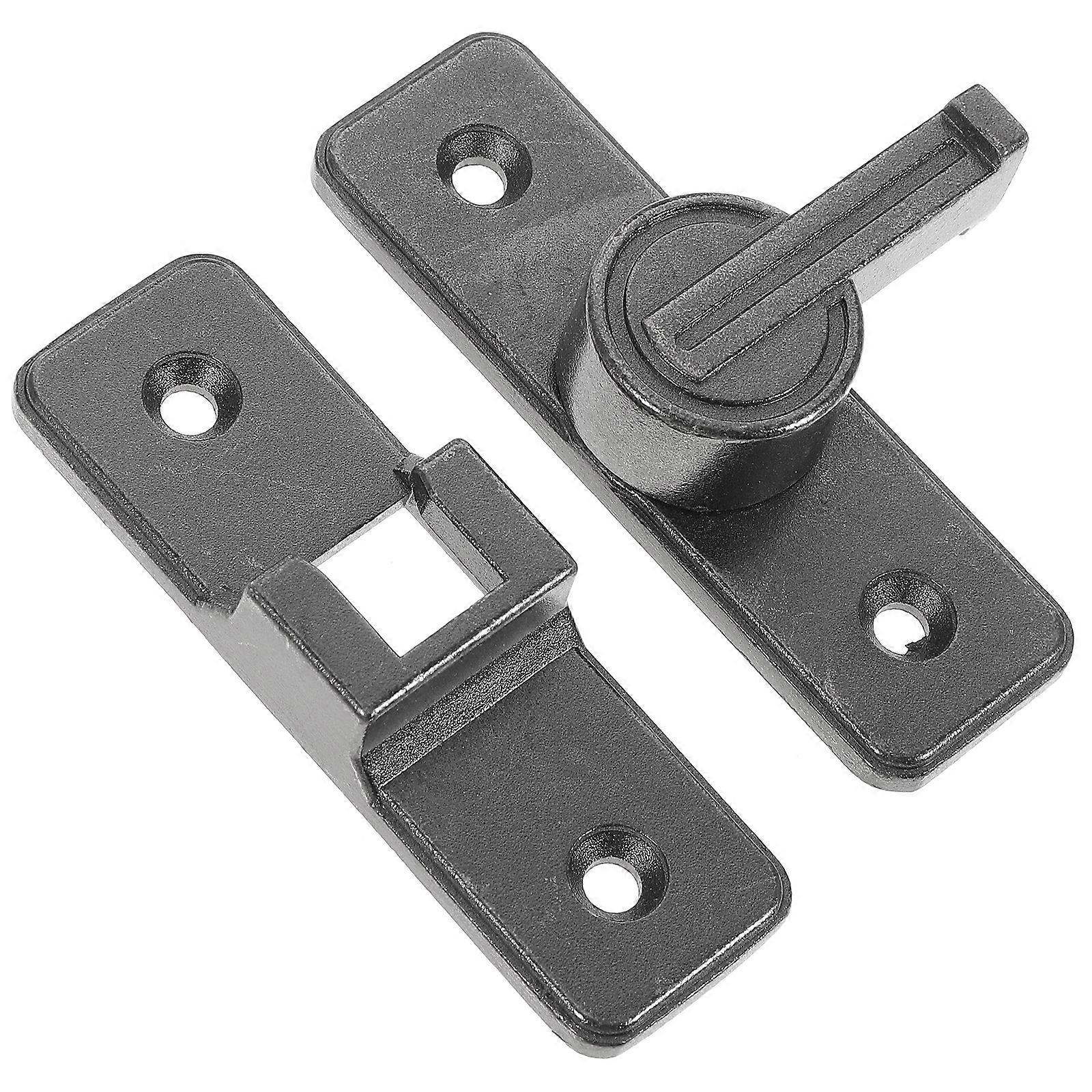 Barn Door Latch 90 Degree Rotatable Door Lock Latch Door Gate Lock Hasp