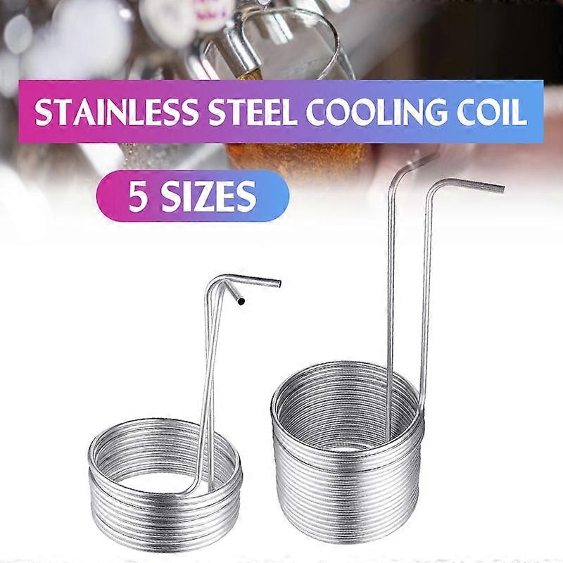 5 Sizes Stainless Steel Wort Chiller Immersion Tube For Home Brewing Super Efficient Wort Chiller Home Wine Making Machine Part
