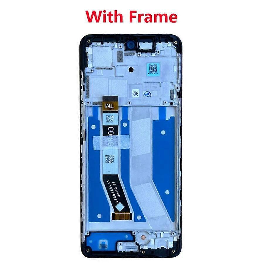 Tib 6.5nou pentru Motorola Moto G73 LCD Display Screen Sensor Panel Digiziter Assembly For Motorola Moto G73 LCD cu cadru