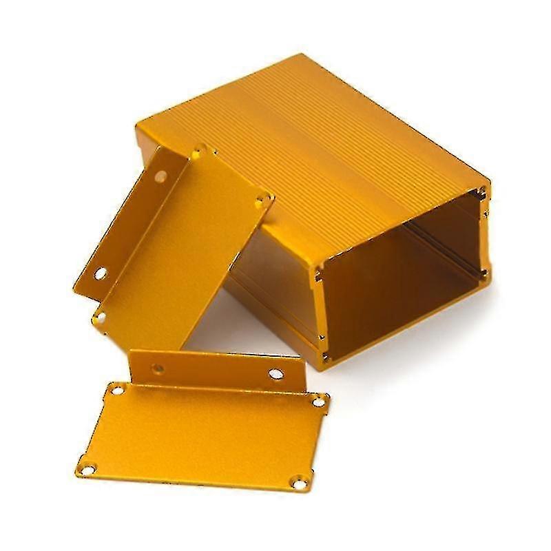 Aluminum Cooling Box Diy Electronic Project Enclosure Case Shell Protect Box