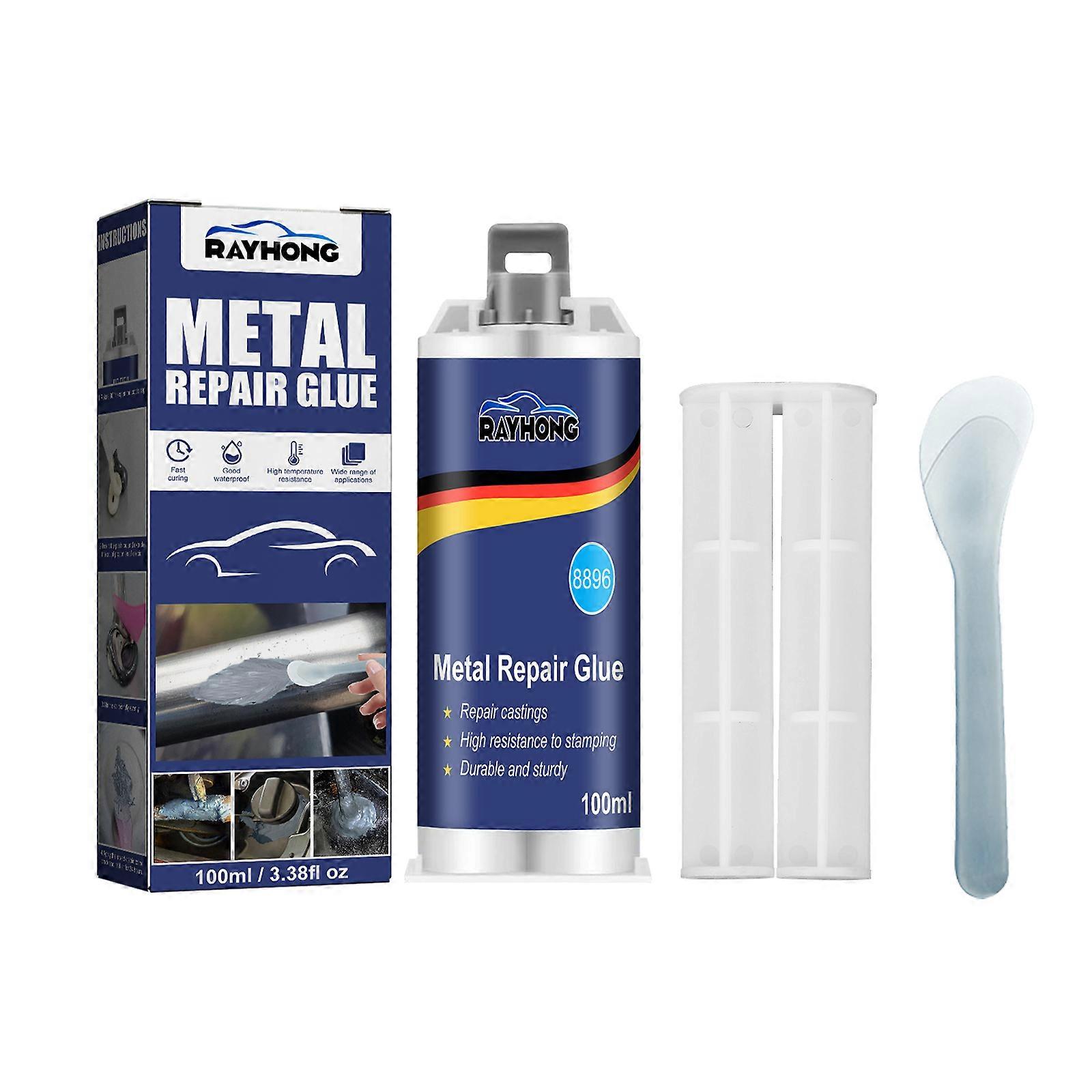 Rayhong Metal Casting Glue, High Temperature Resistant Welding Adhesive Metal Casting Sand Hole Hole Crack Welding Adhesive NO.0052